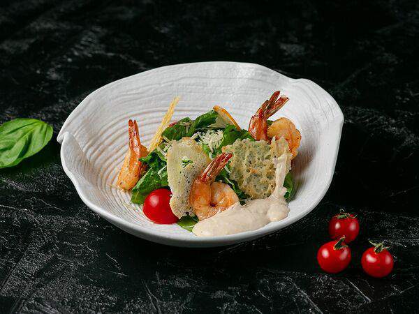 Food Box - Салат Цезарь с креветками