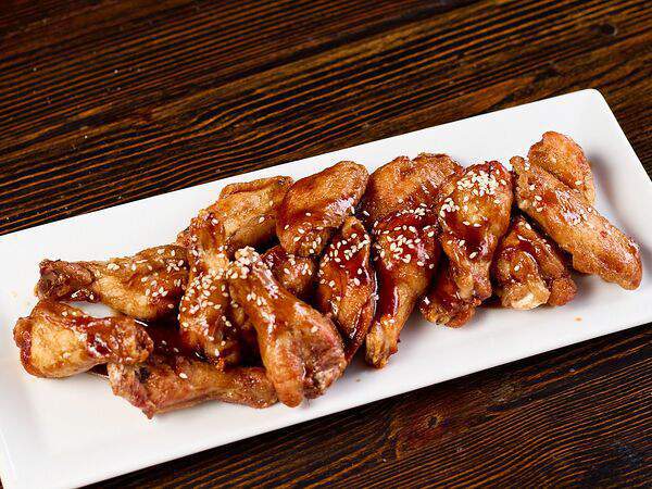 Паб #ПП - Куриные крылышки в китайском соусе