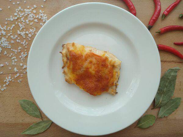 Столовая на Екатерининской - Горбуша, запечённая по сыром