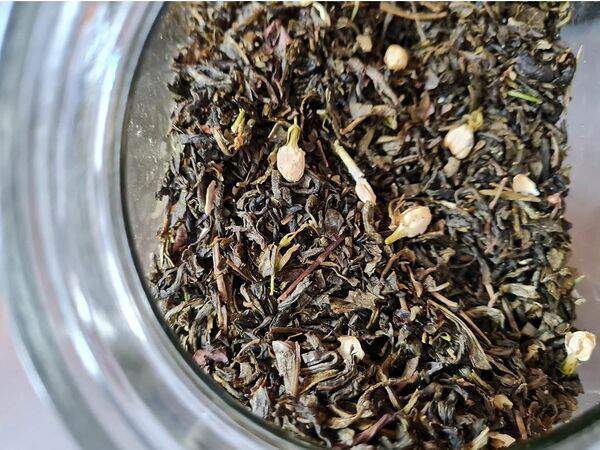 Свежее зерно - Чай зелёный с жасмином