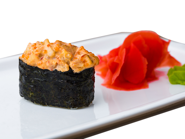 Халасё - Гункан спайси с угрем