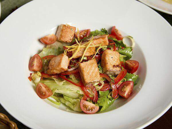 Штаны - Салат с сёмгой