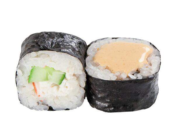 Сытый ниндзя - Ролл спайси с крабом