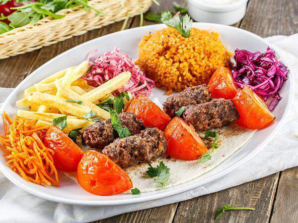 Дуду Кебаб Хауз - Люля-кебаб с томатами