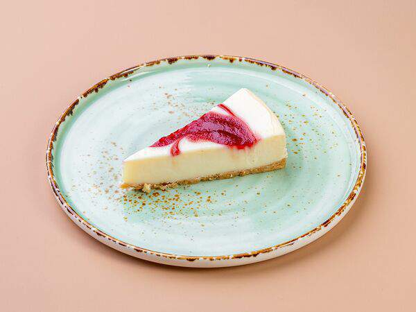 Столовая Розмарин - Чизкейк New-York с клубникой