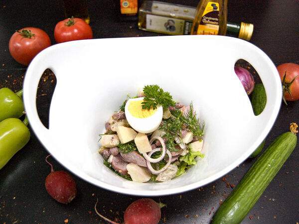 О2 кафе - Салат Немецкий охотничий