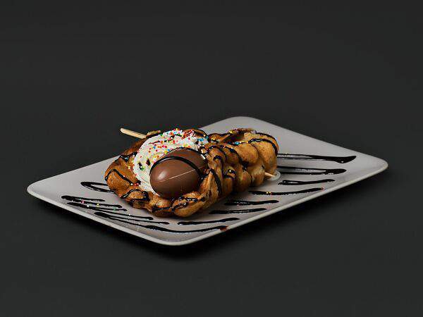 Yep Cafe - Гонконгская вафля Киндер сюрприз