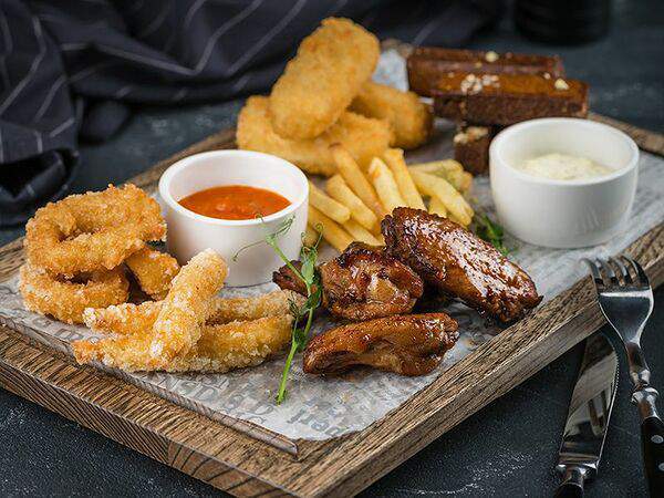 Кафе Миндаль - Пивная тарелка