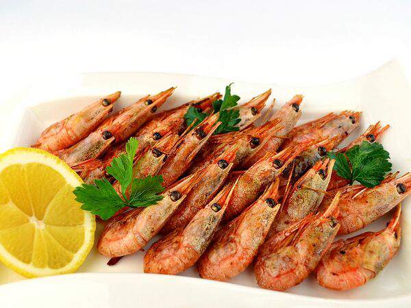 Еда как дома - Креветки жареные