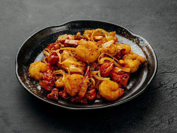 Fugo Home - Креветки, жаренные в масле