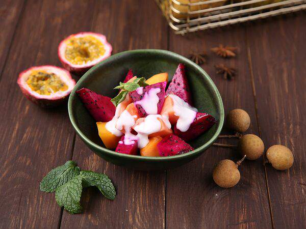 Cho хочешь? - Фруктовый салат с папайей