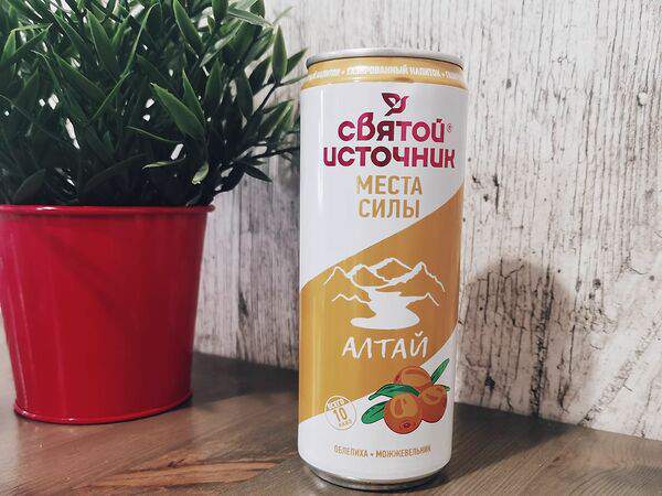 Магия вкуса - Святой источник со вкусом облепихи
