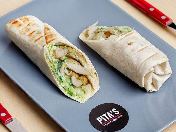 Pita's - Гавайская шаверма с ананасом и орегано