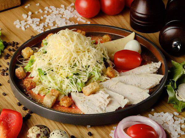 Чайхона & Kebab - Салат Цезарь с цыплёнком