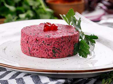 Казан Мангал Kazan Mangal - Закуска Пхали из свеклы