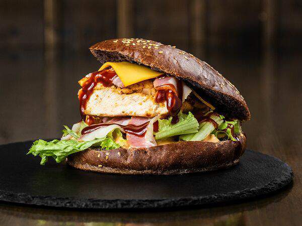 Лаваш - Блэк-бургер Чикен Бекон