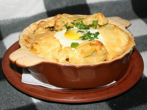 У Янки - Сковородка по-деревенски