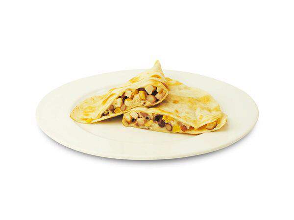 People's food - Кесадилья с копченой курицей и фасолью