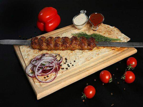 Шашлык на дровах - Люля-кебаб курица