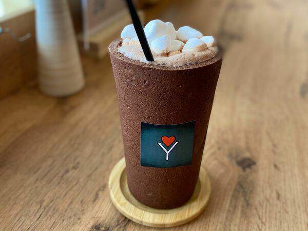 Yummy coffee shop - Съедобный стаканчик шоколадный