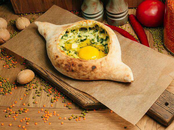 Южанин - Хачапури по-аджарски с зеленью