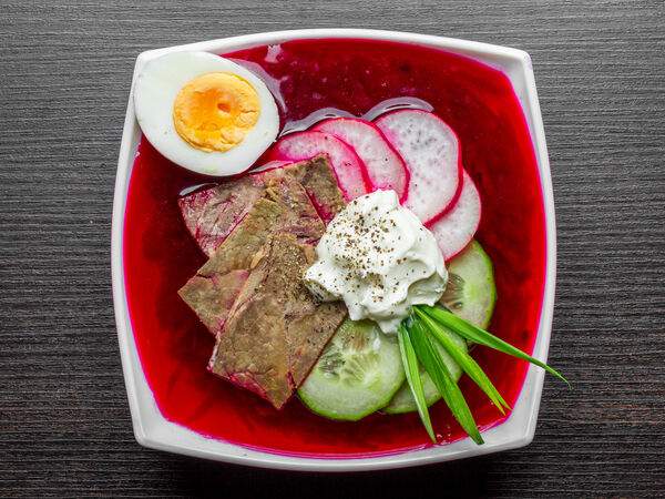 AzianA - Холодный борщ с говядиной