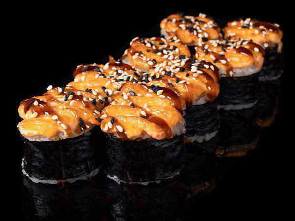 More Суши - Запеченный ролл с мидиями