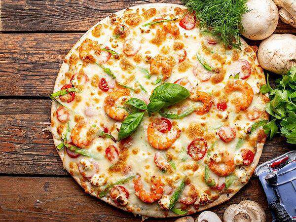 Simba Pizza - Пицца Креветка и Сыр