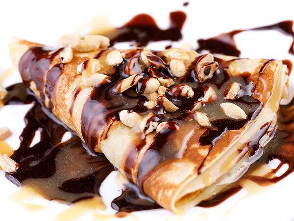 7 ложек - Блин Сникерс