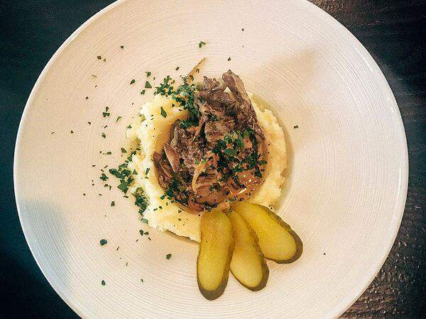 Сохо - Бефстроганов с картофельным пюре