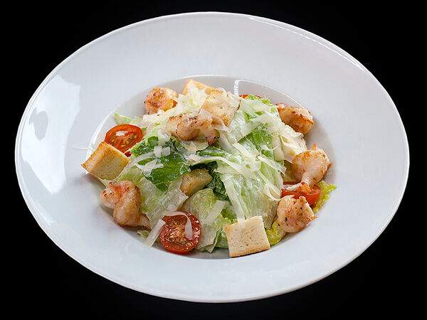 #proсчастье - Салат Цезарь с креветками