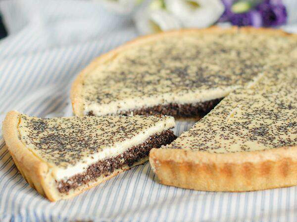 Время вкусных путешествий - Творожный киш с маком