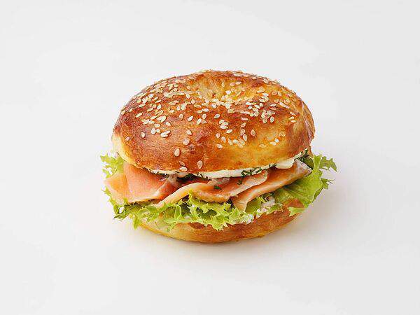 Ulandy Cafe - Бейгл с лососем