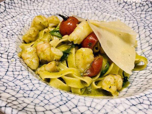 Ristorante Da Claudio - Тальятелле с креветками