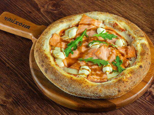 Чайхона - Пицца Филадельфия с лососем