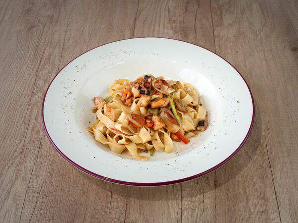 Территория фитнеса - Паста с Морепродуктами