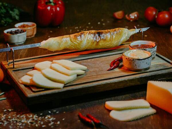 Мама Грузия - Хачапури на вертеле с сыром сулугуни