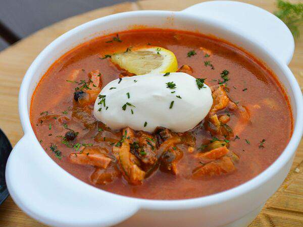 Ежевика - Сборная солянка мясная