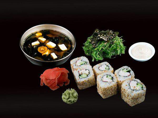 Сушилочка - Суши-ланч с крабом