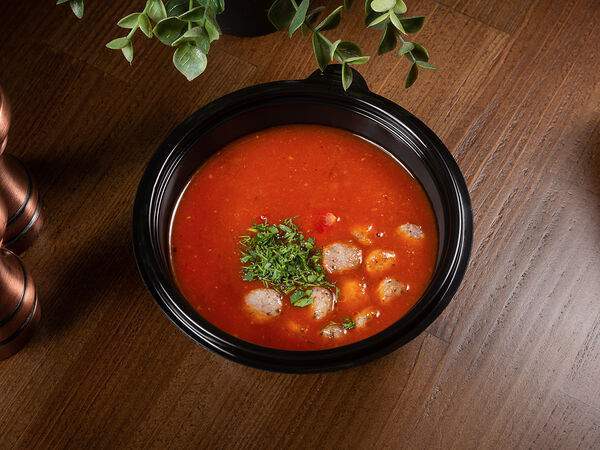 Мясной ресторан Ребро - Суп Испанский томатный