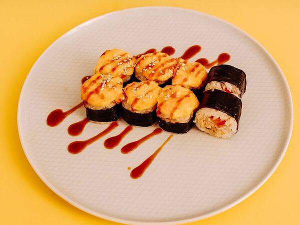 Важная Рыба - Запеченный ролл с цыпленком