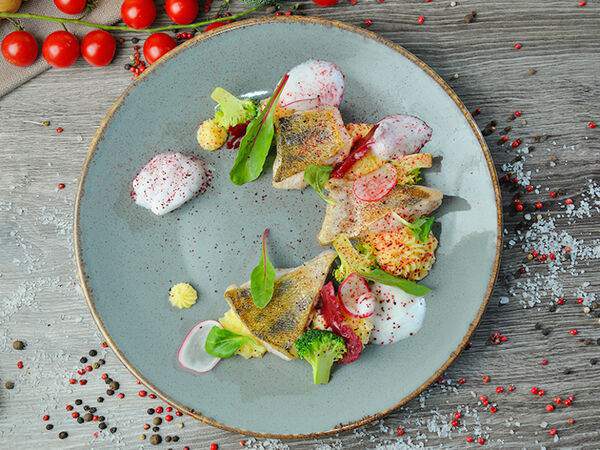 Ресторан Старый Город - Филе судака с картофельным пюре