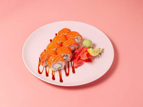 Sushibamz & Pizza - Ролл Чиz лосось