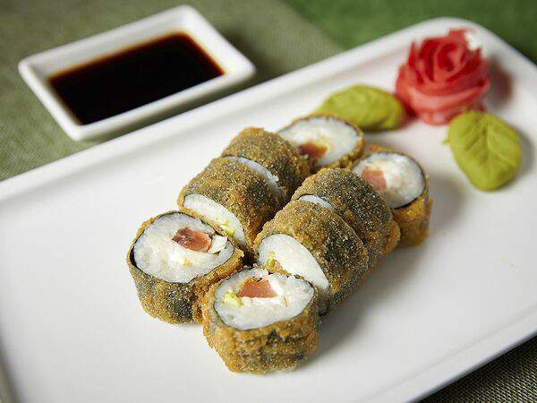 Штаны - Жареный ролл с лососем