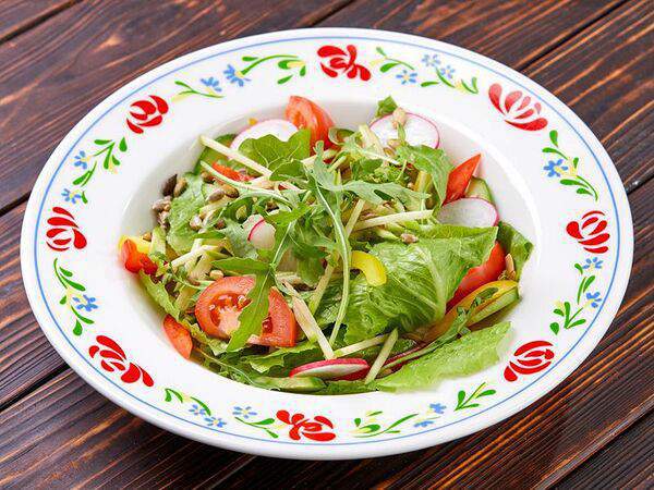 Васильки - Салат прямо с грядки