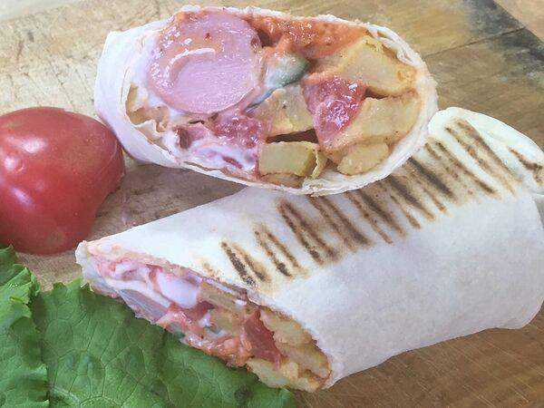 Восточное бистро - Супер хот-дог в лаваше