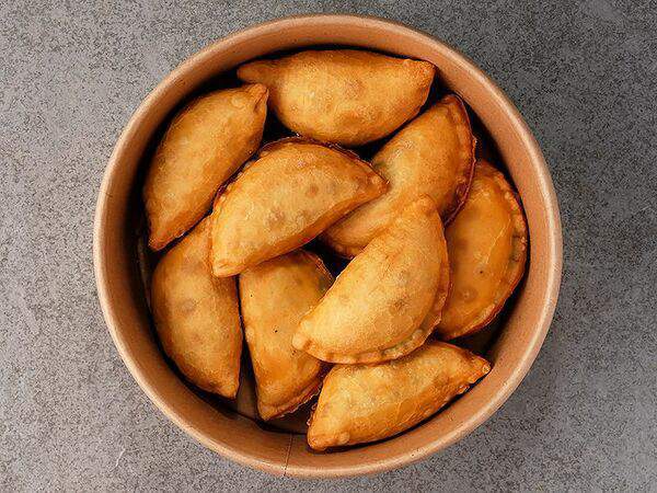 Люблю и Благодарю Вегетарианское кафе - Жареные мамосы с картофелем