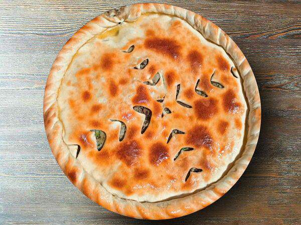 Дом папочки - Пирог с говядиной и зеленью