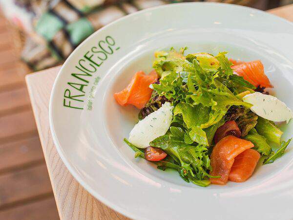 Франческо - С лососем и чиз-кремом