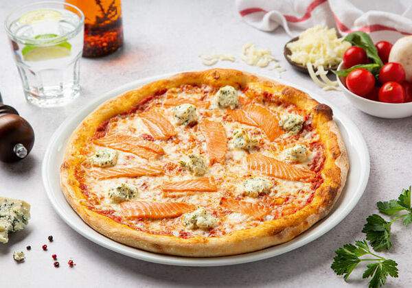 IL Патио - Пицца Аль Сальмоне 40 см, на тонком тесте